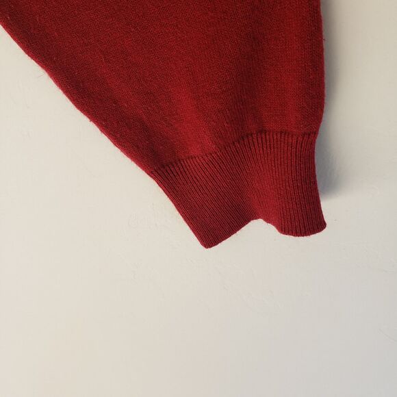 Vintage Mervyn’s Men’s Collection Striped Acrylic Long Sleeve Polo Mens XL 0228 - Picture 4 of 9